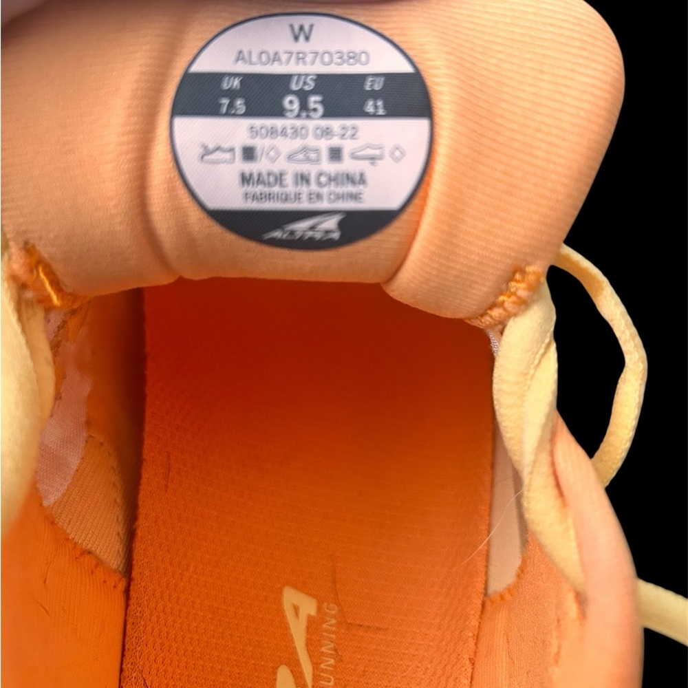 ALTRA Womens Provision 7 women’s 9.5 EUC #clean - Picture 8 of 8